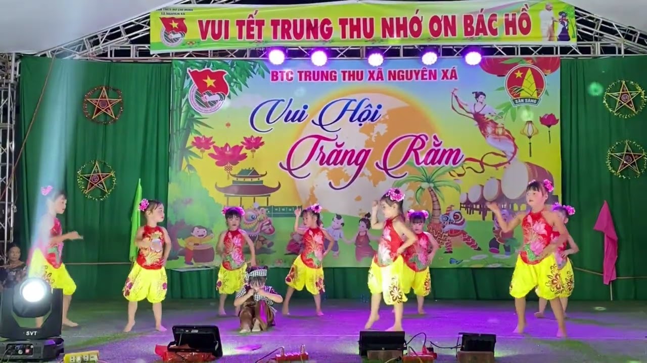 Múa Chú cuội chơi trăng Trung thu 2024 - Trường Mn Nguyên Xá