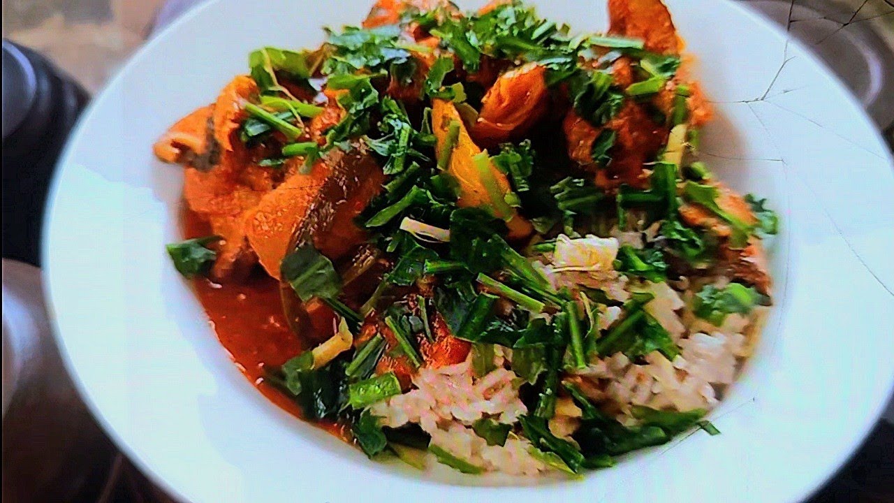 토마토 돼지고기 묵은지찜 덮밥