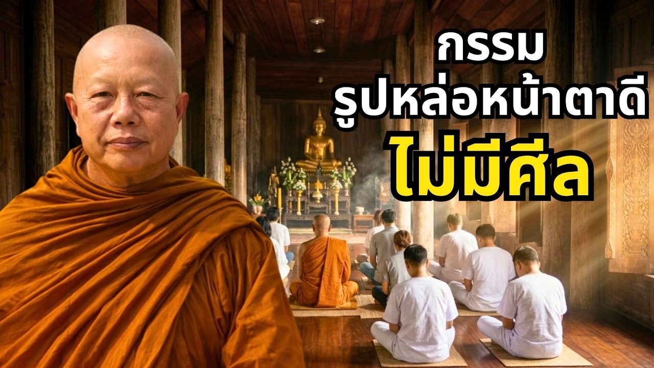 กรรม  รูปหล่อหน้าตาดี ไม่มีศีล.. ธรรมะคลายทุกข์ พระมหาบุญช่วย ปัญญาวชิโร
