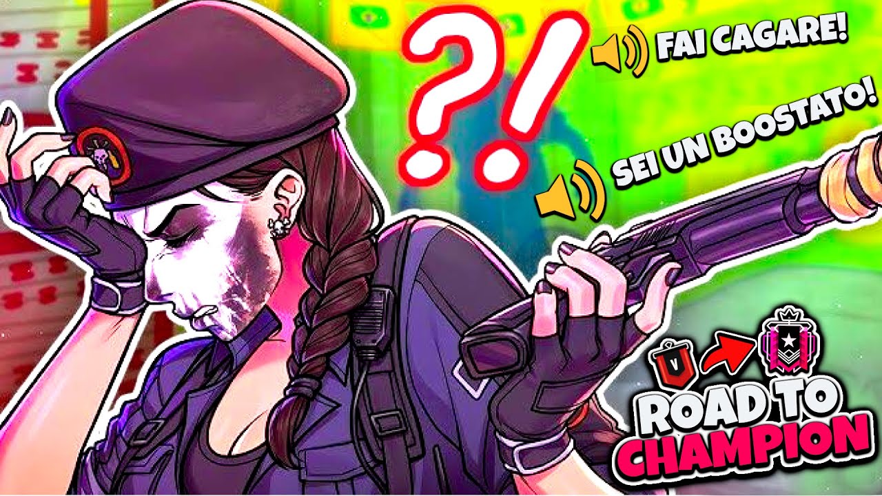 CLUTCHO il ROUND e MI FLAMMANO TUTTI - Rainbow 6 Siege ITA Gameplay Ranked