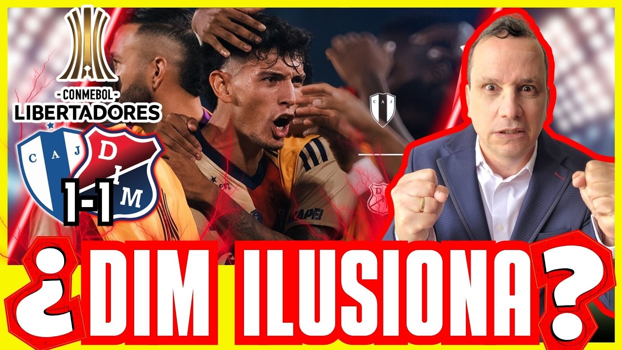 ⚽EMPATE QUE ILUSIONA AL DIM ? 🟦​⬜​​ JUVENTUD (1)🆚(1) MEDELLÍN 🟥🟦​​​​ COPA LIBERTADORES 2026