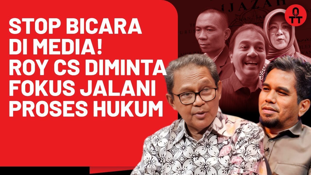 Blak-Blakan Penasehat Ahli Kapolri Soal Pemeriksaan Roy Suryo, Cs  || OTT