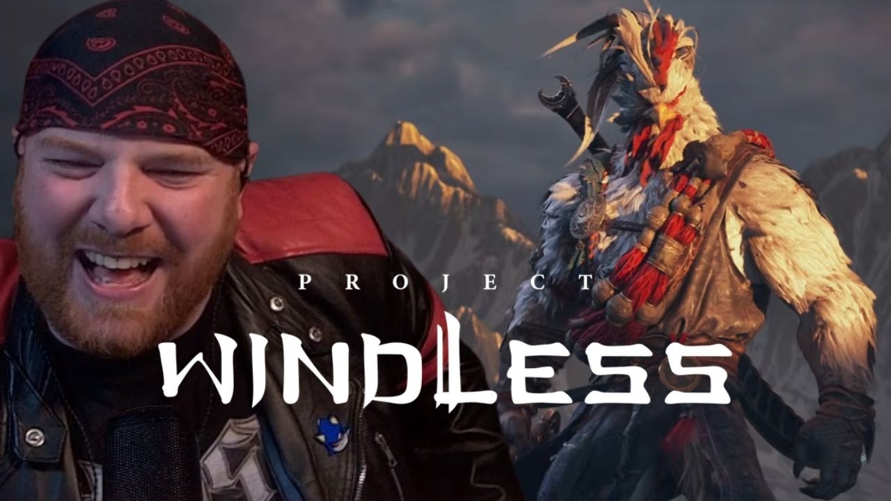 Krimson KB Reacts - KILLER EFFING CHICKEN - Project Windless Trailer