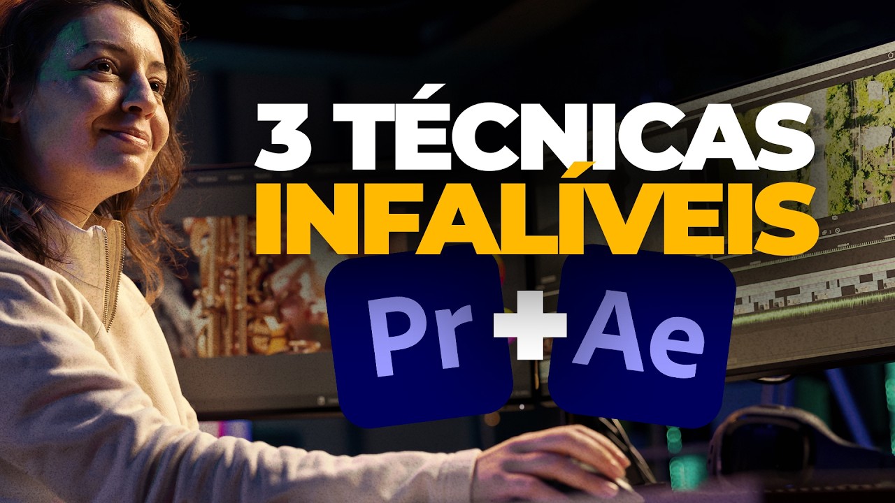 3 TÉCNICAS para EDITORES DE VÍDEO! Edição Criativa no After Effects com @bora.jhowjhow