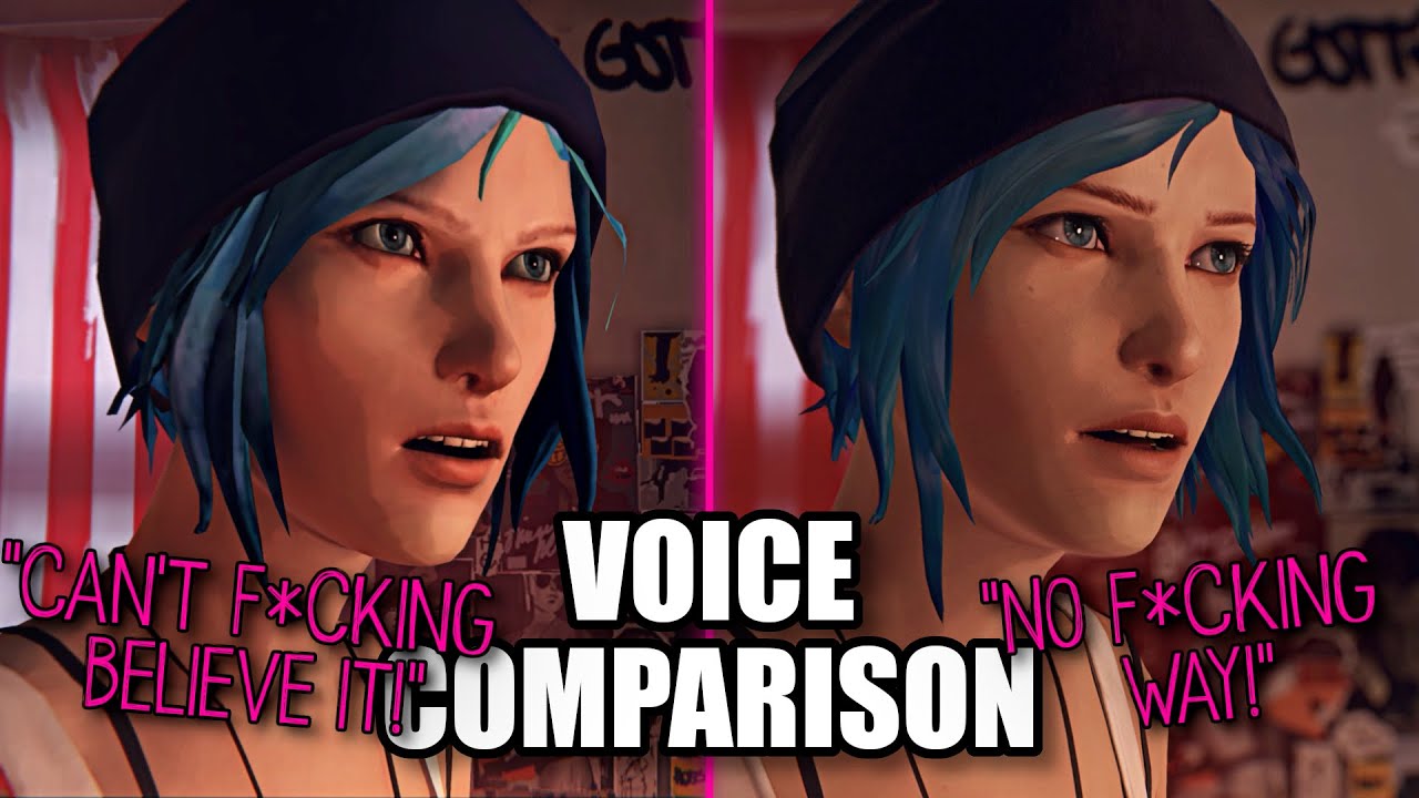 Early Build vs Final Version VOICE COMPARISON | Life is Strange