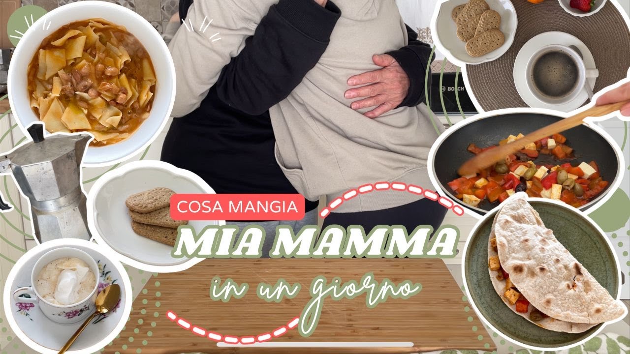COSA MANGIA MIA MAMMA (VEGANA) IN UN GIORNO 🌱 | Veglife Channel