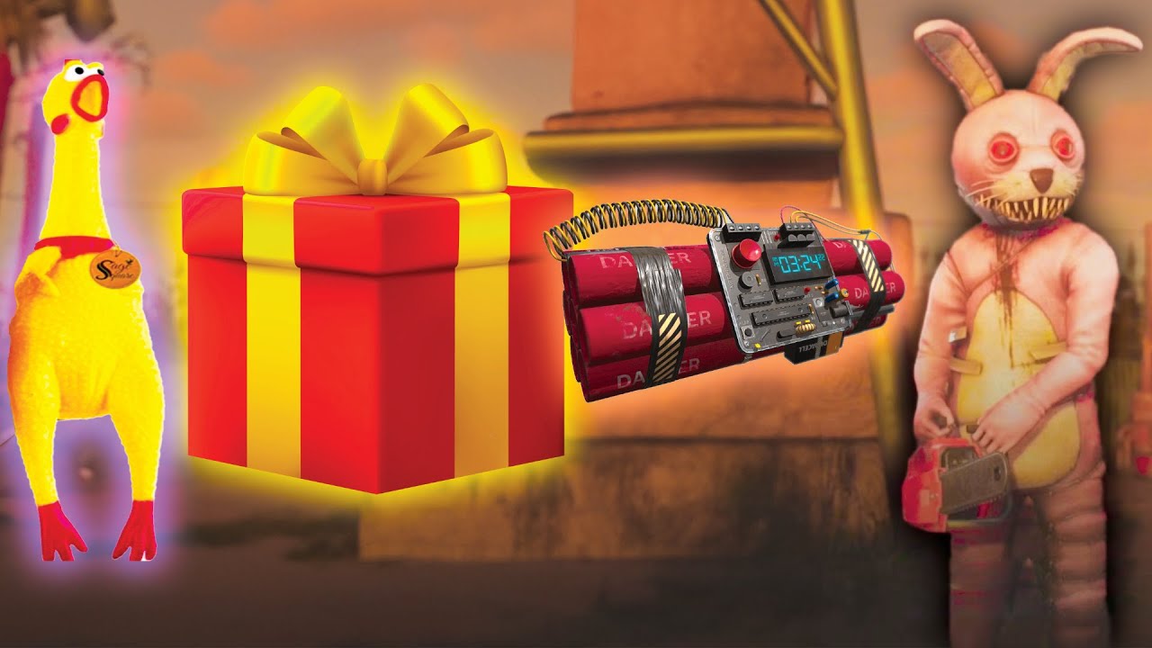 HIDE and SEEK - Verstecke dich als quietschendes Huhn, TNT oder Geschenk | Propnight