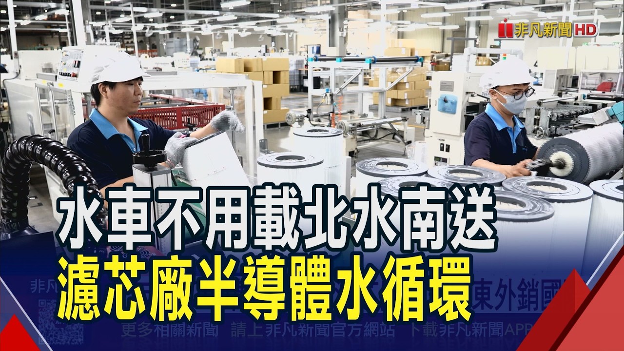 年產1200萬支 本土濾芯出口王屏東外銷國際  大廠集結點