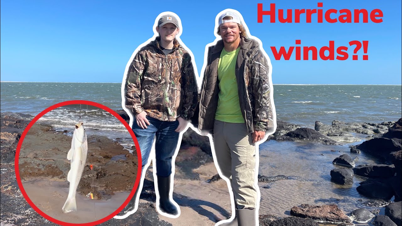 Beach fishing Big Talbot Island! (So much WIND!)