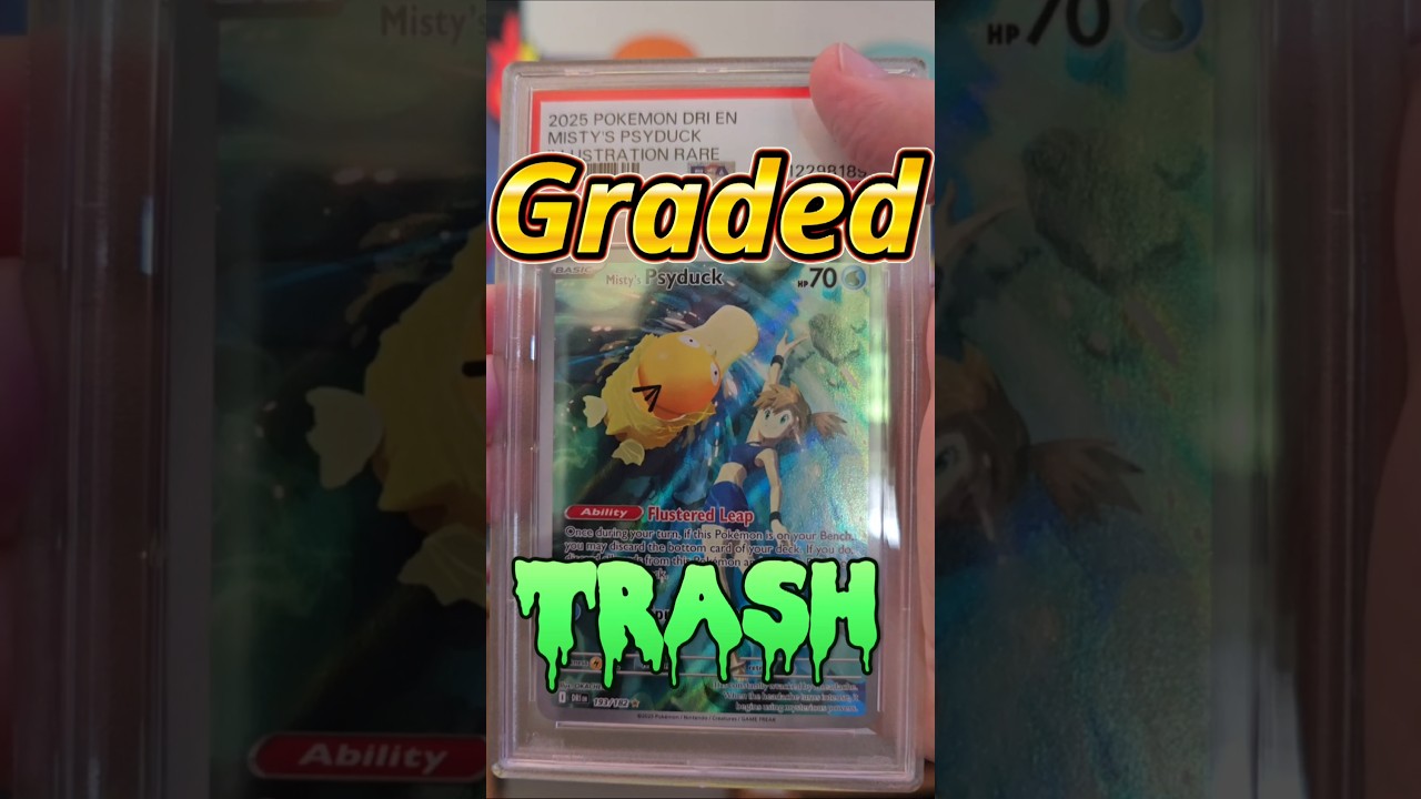 Graded Trash Misty's Psyduck 