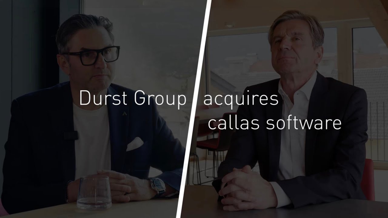 Q&A: Durst Group Acquires callas software
