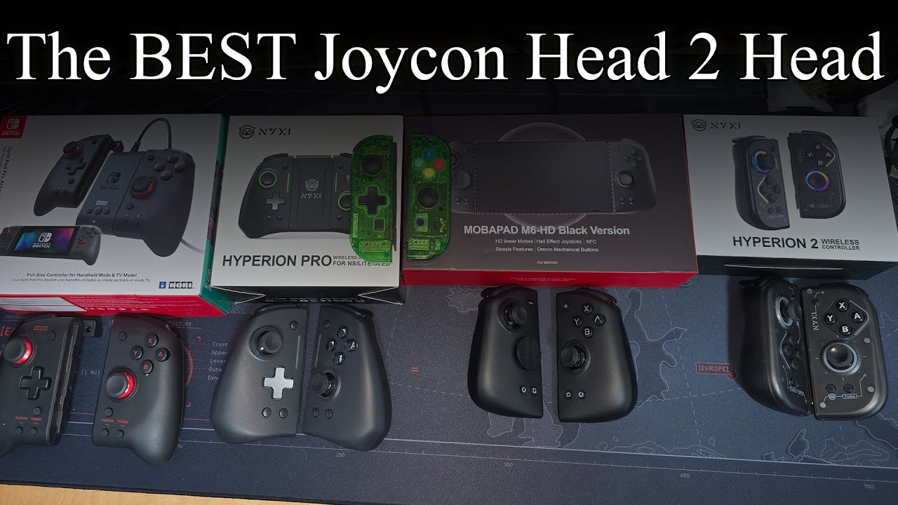 Best Switch Joycon Replacement? Hori Split Pad Pro vs NYXI Hyperion Pro v Mobapad M6 HD v Hyperion 2