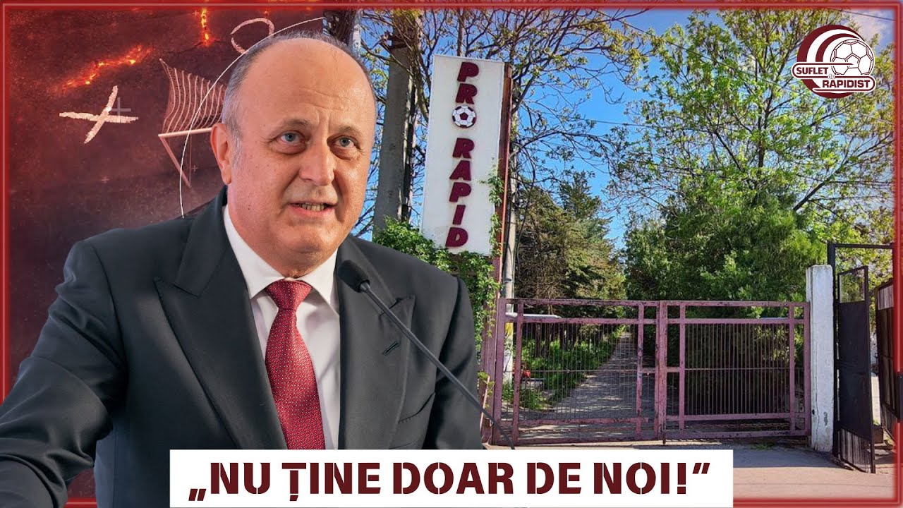 Se CONSTRUIESTE noul PRO RAPID! Cand va fi FUNCTIONALA baza sportiva a giulestenilor din Bucuresti