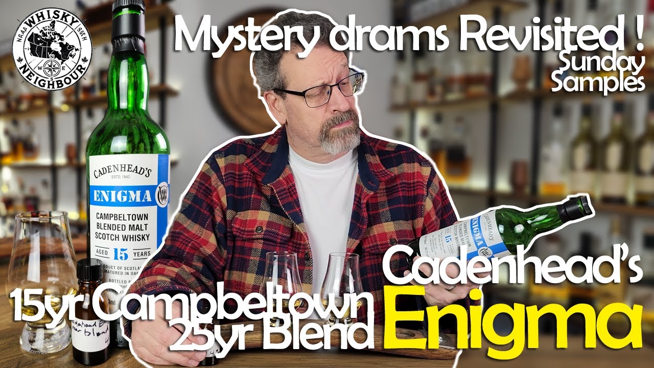 Enigma 15 & 25 year Blended Scotch from Cadenhead's - Sample Review