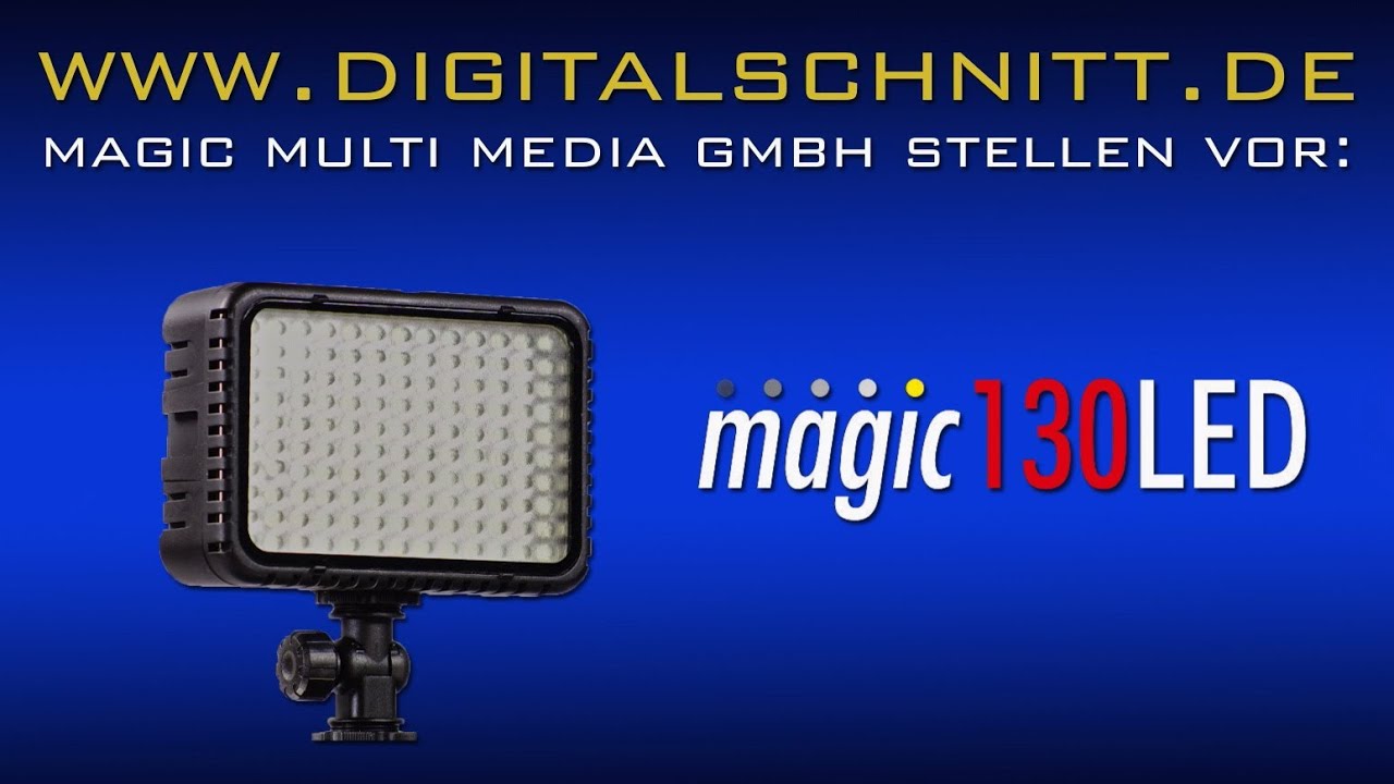 magic130LED - LED Panel Kopflicht von magic multi media