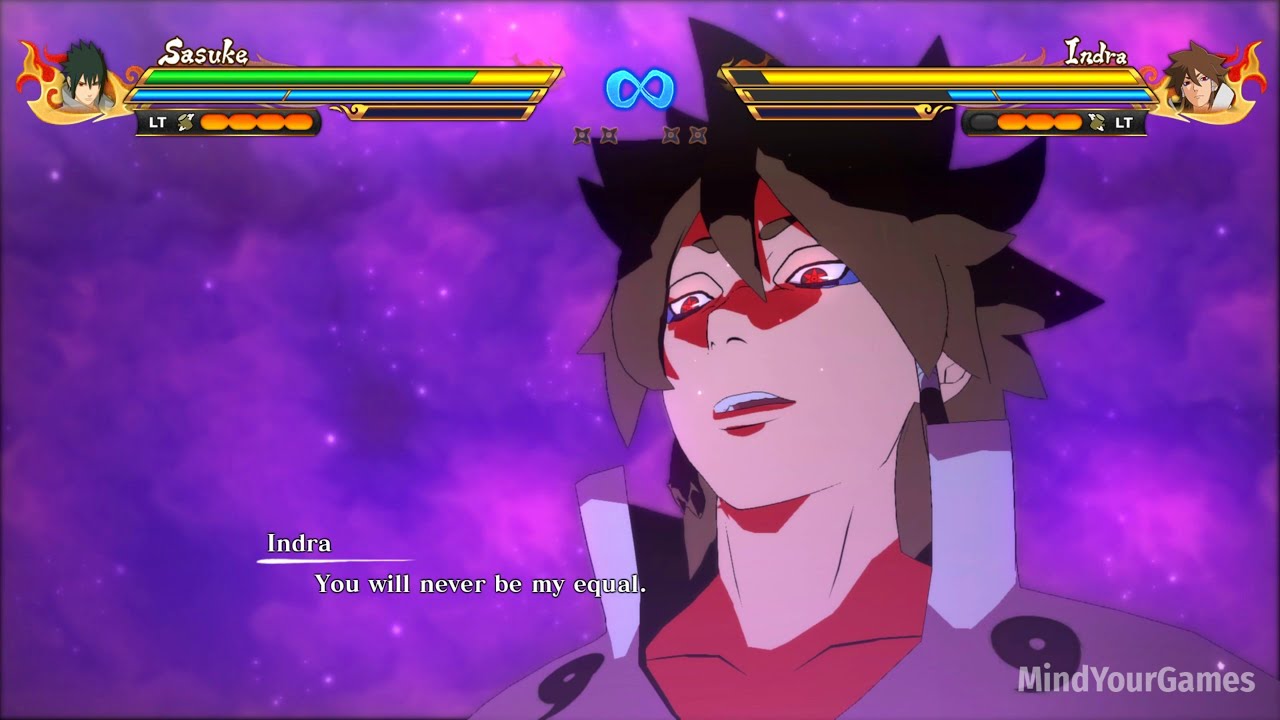 Naruto x Boruto Ultimate Ninja Storm Connections - Sasuke vs Indra (4K 60FPS)