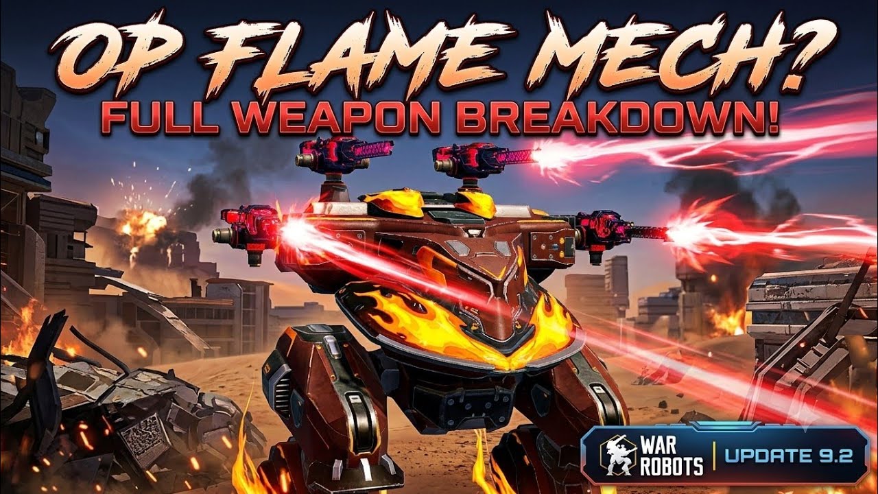 War Robots Blaze Vector with Omen Lumen is just crazy combo 🔥 WR Robots WR 