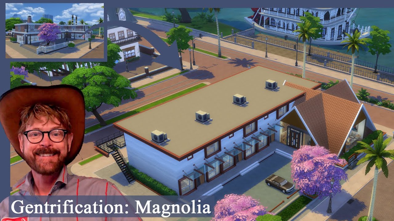 The Sims 4 - Джентрификация: Магнолия Променад