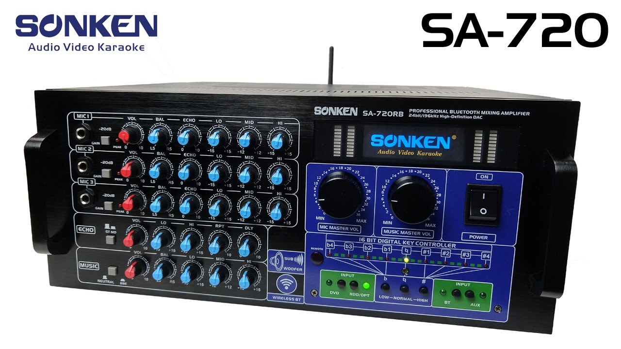 Sonken SA-720 Karaoke Mixing Amplifier (2021) Model