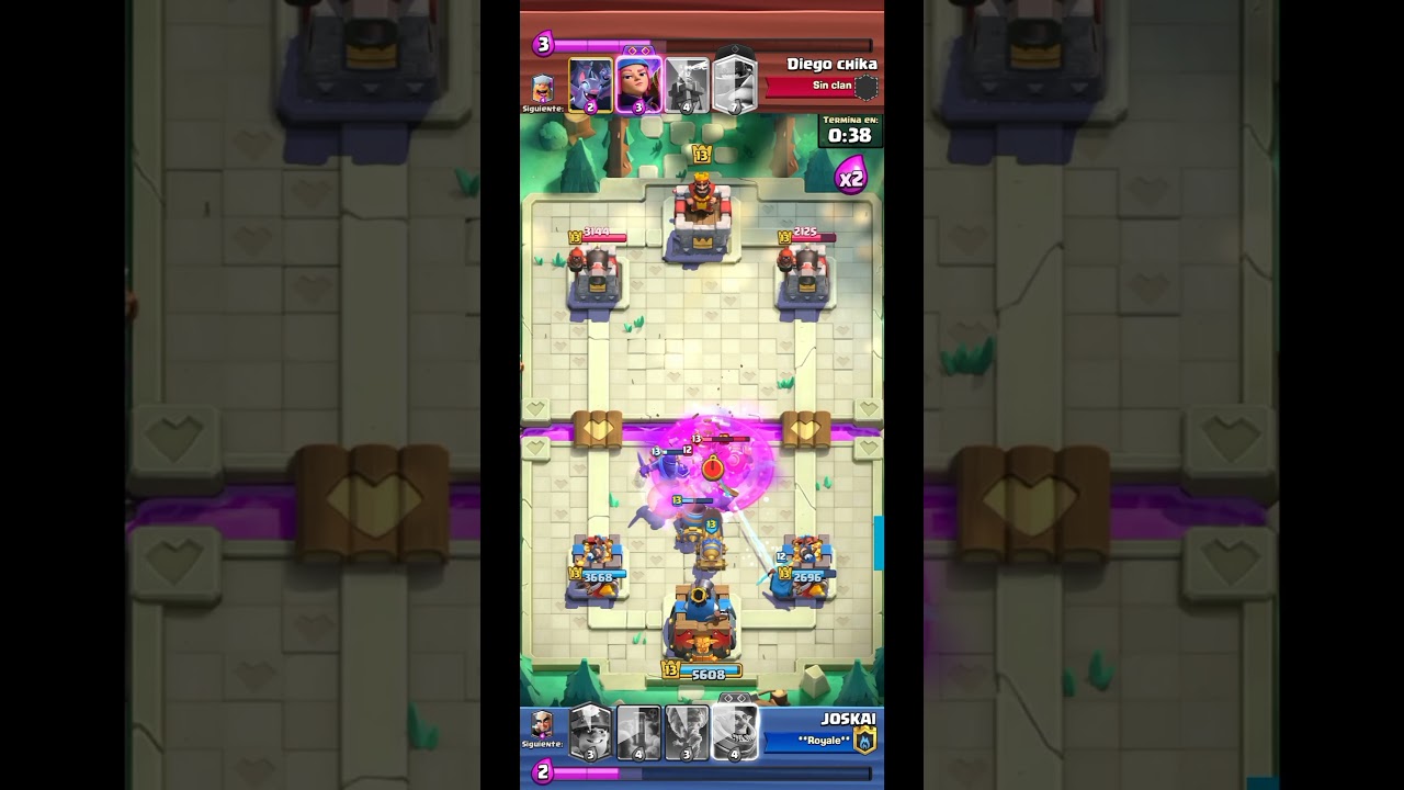 Easy defense Clash Royale. #clashroyale #memesdeclashroyale #gaming #supercell  #games #gameplay