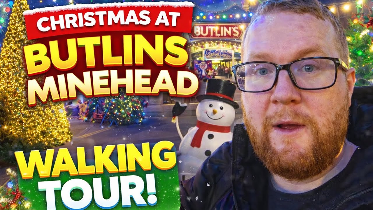 Рождество в Butlins Minehead | Праздничная пешеходная экскурсия 2025