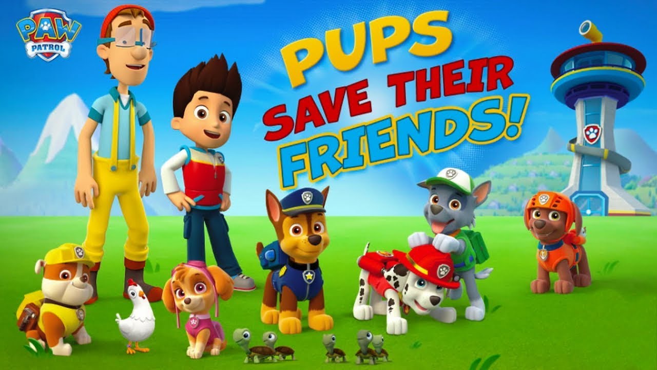 PAW Patrol: Pups Save Their Friends - Kids Game