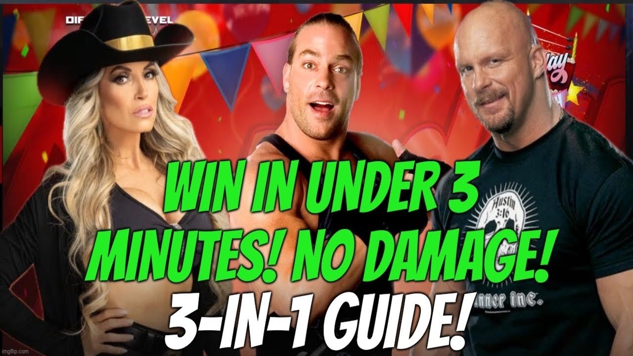 Простое руководство по прохождению прямых трансляций Trish Stratus, RVD и Stone Cold Birthday Bas...