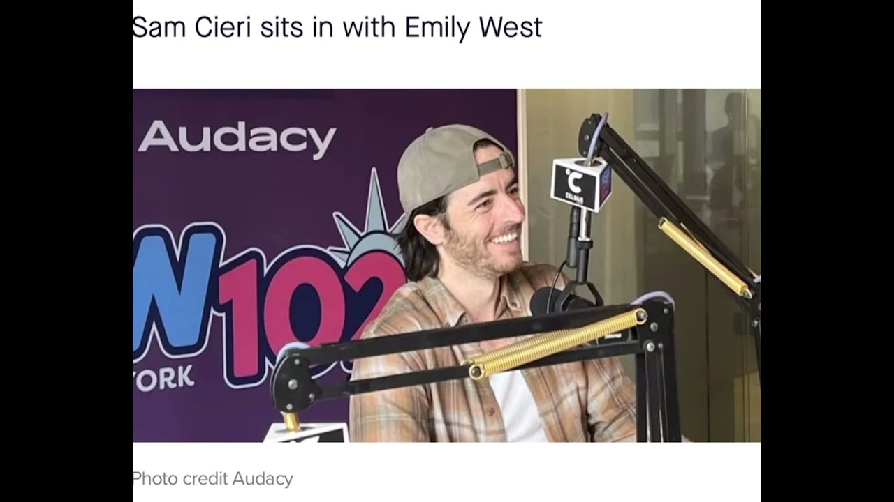 Nicotine Dolls - Sam Cieri interview with 102.7 New York - 5/15/25