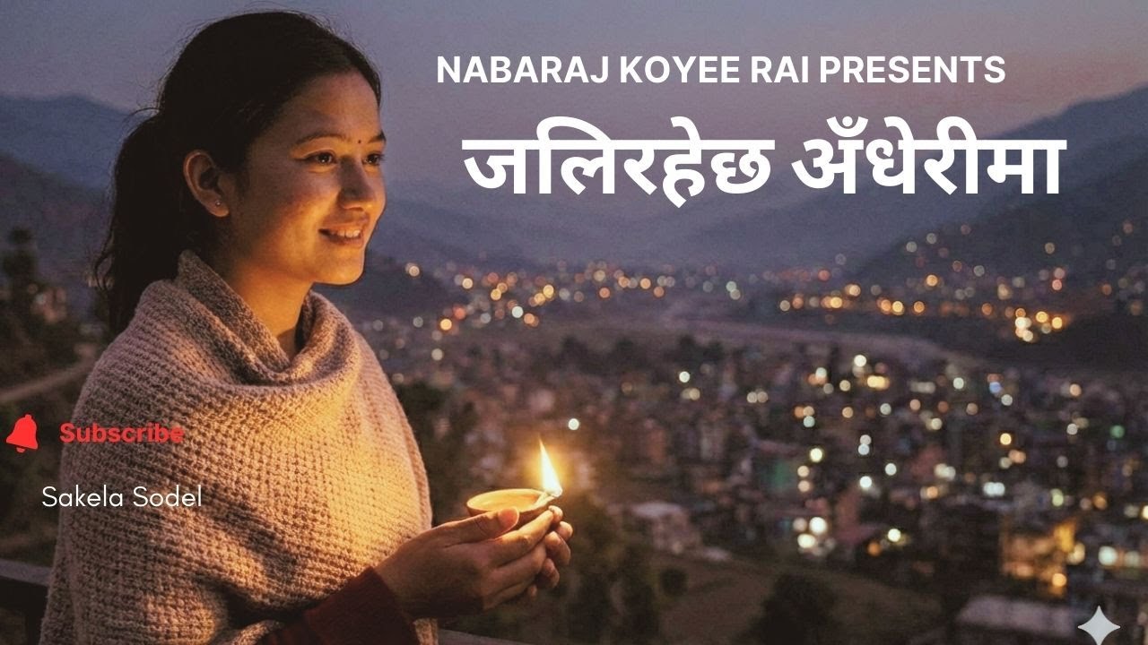 Jalirahechha Andherima जलिरहेछ अँधेरीमा ! Lyrics Nabaraj Koyee Rai ! Music and Vocal: AI