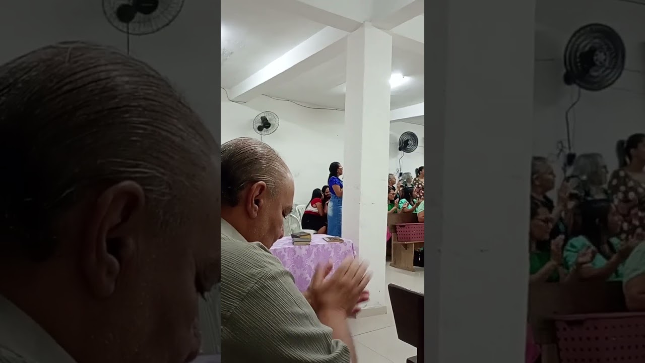 A batalha vai começar,as irmãs do pandeiro cantando e tocando AD perus jardim alegria 03 Deus é bom 