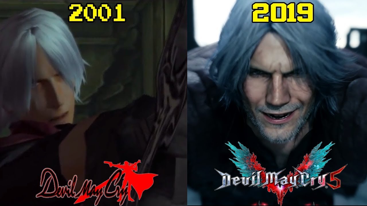 DEVIL MAY CRY GAMES - EVOLUTION (2001 - 2019) - EVOLUCIÓN HD