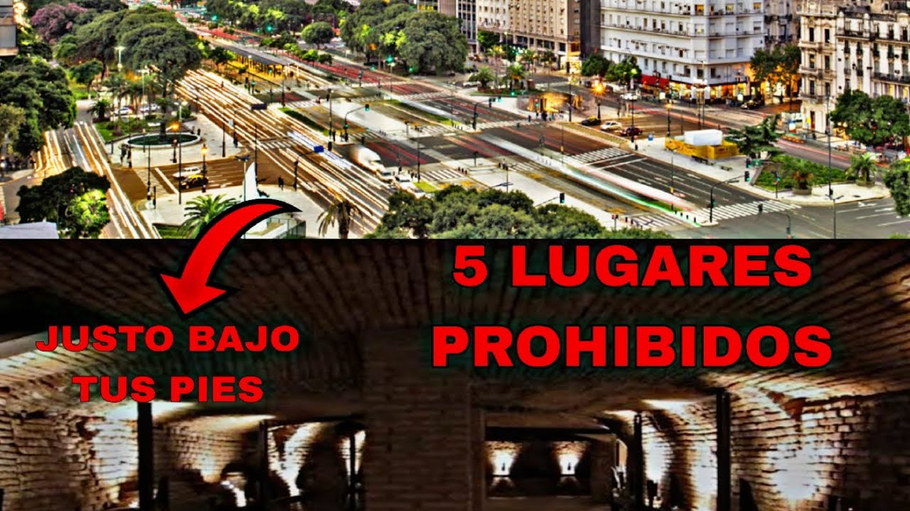 CIUDAD OCULTA: Los 5 TÚNELES más SECRETOS de Buenos Aires 🕵️‍♂️🇦🇷