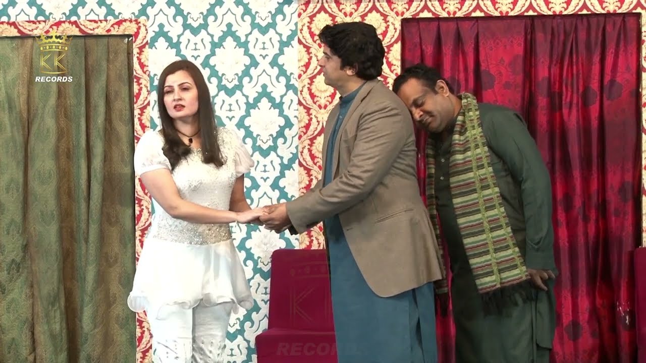 GULFAM & AGHA MAJID NEW COMEDY CLIP | NAINA KHAN LATEST JUGTAIN CHUPKE CHUPKE - KK RECORD LTD 2022