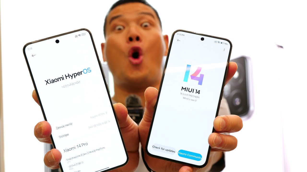 Полное пошаговое руководство: Xiaomi HyperOS и MIUI 14 — в чём разница? [на английском языке]