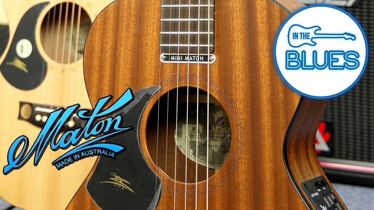 Mini Maton Acoustic Guitars AP5 vs AP5 Pro Pickup Comparison (Australian Made)