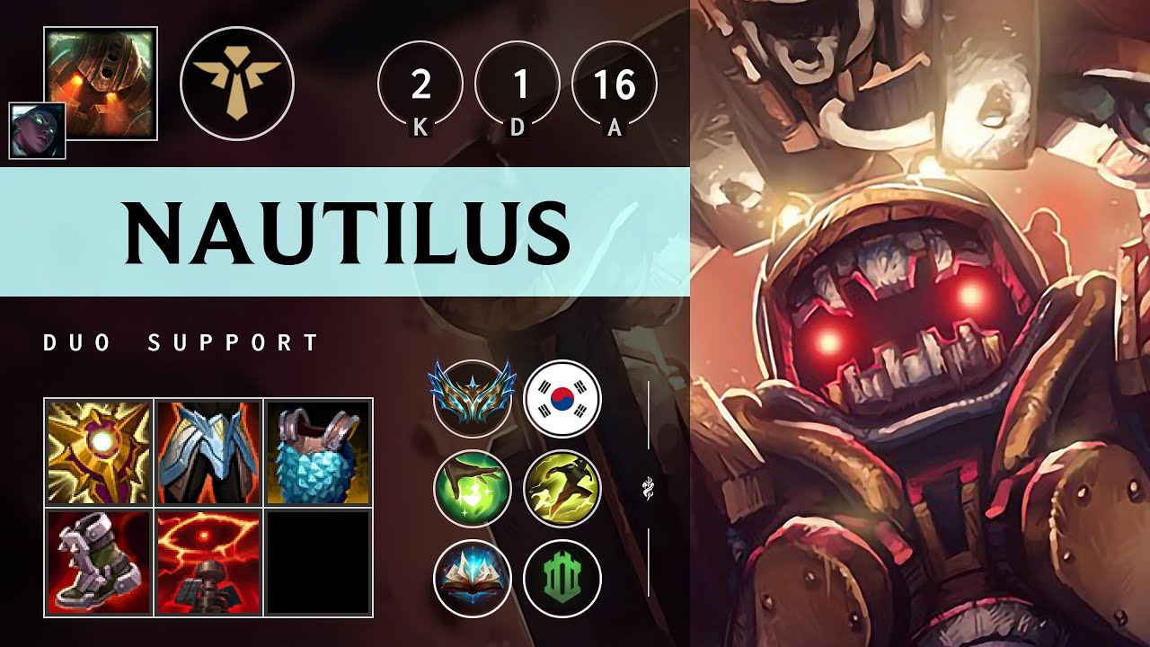 Nautilus Support vs Sett - KR Challenger Patch 25.15