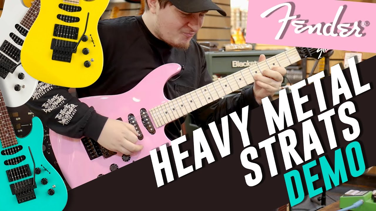 The Fender Heavy Metal Strat is back! | Fender Limited Edition HM Strat Demo
