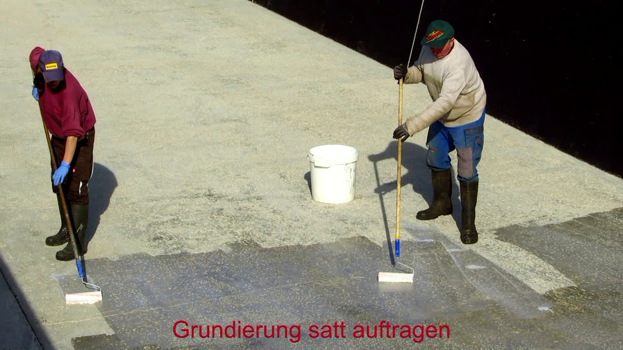 Silobodensanierung mit BÖCK Bodenfix 2K