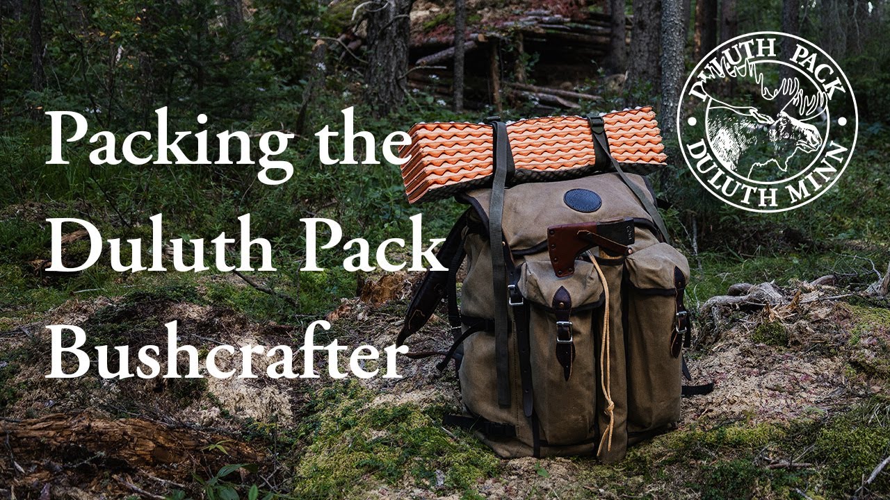 Duluth Pack | Packing the Bushcrafter for a Weekend in the Woods
