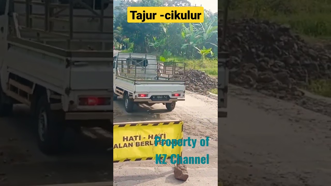 Begini kondisi terbaru Tanjakan Tajur-Cikulur@kz channel0079