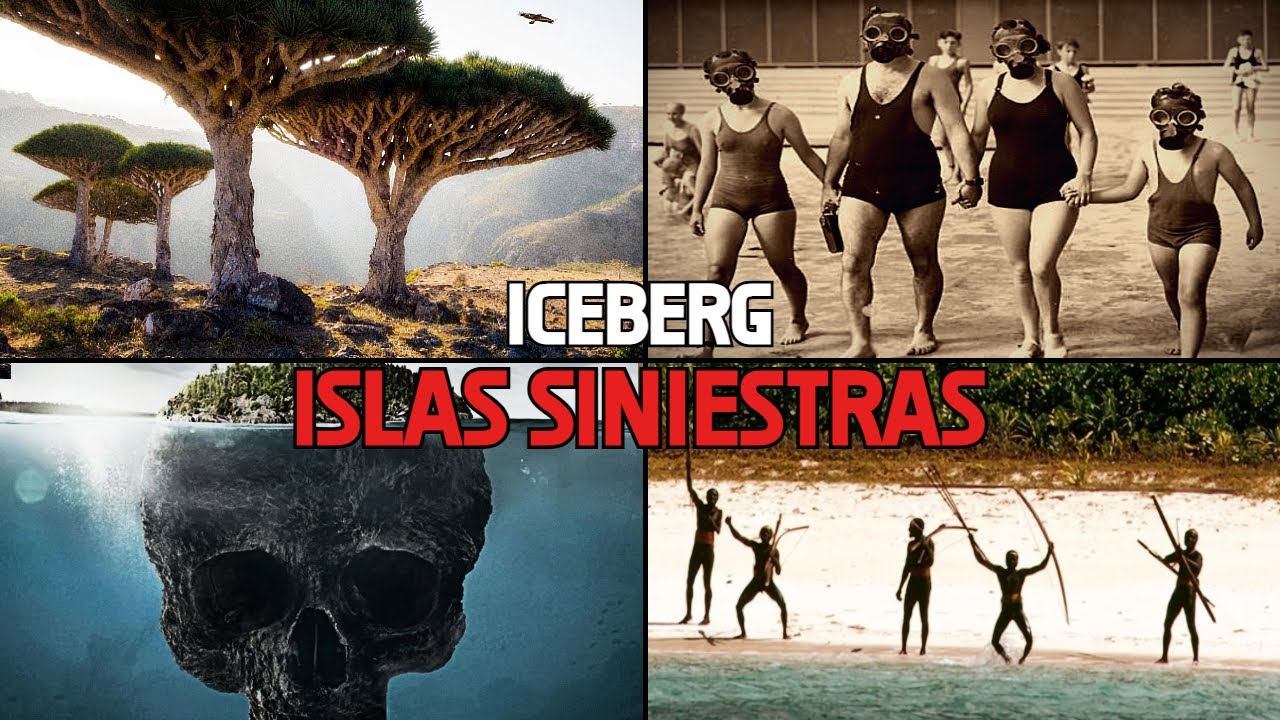 El Iceberg de Islas que esconden misterios y secretos💀 Explicado