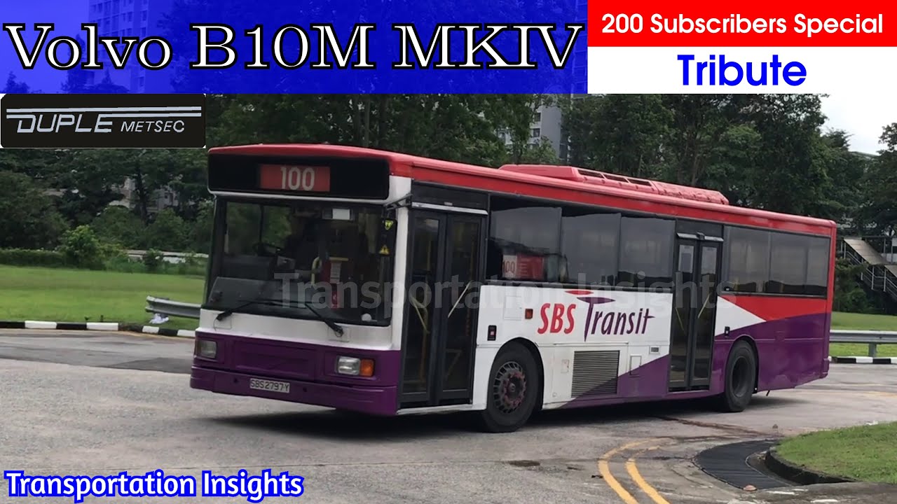 [SBST] Tribute / 200 Subs Special | Volvo B10M MKIV DM3500