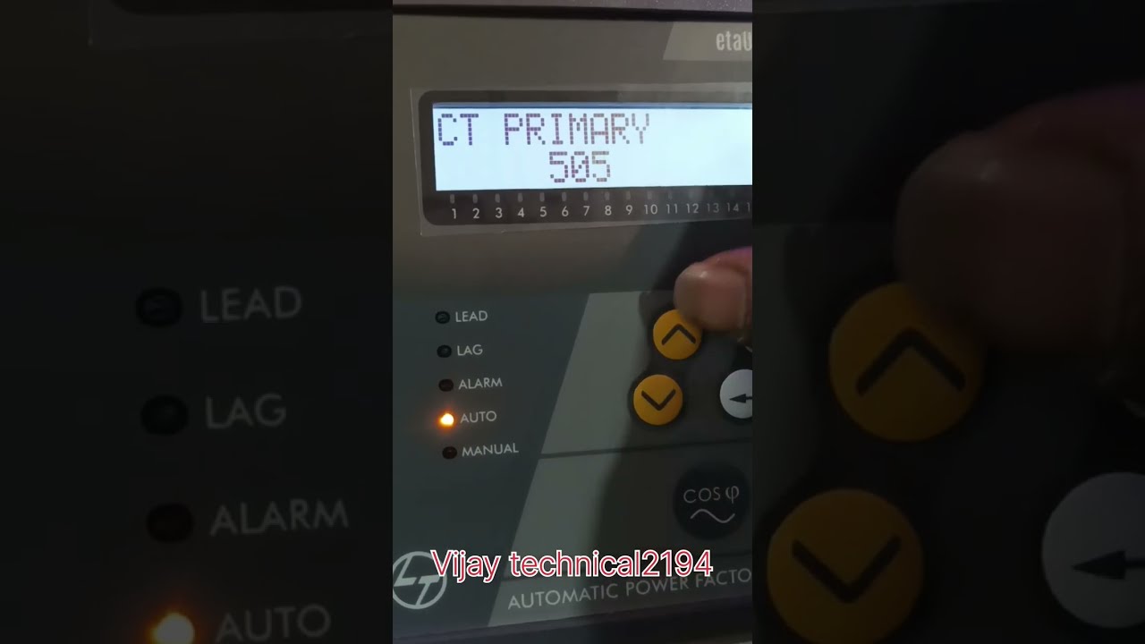 L&T Meke Eta Ultra 16R Apfc Programming