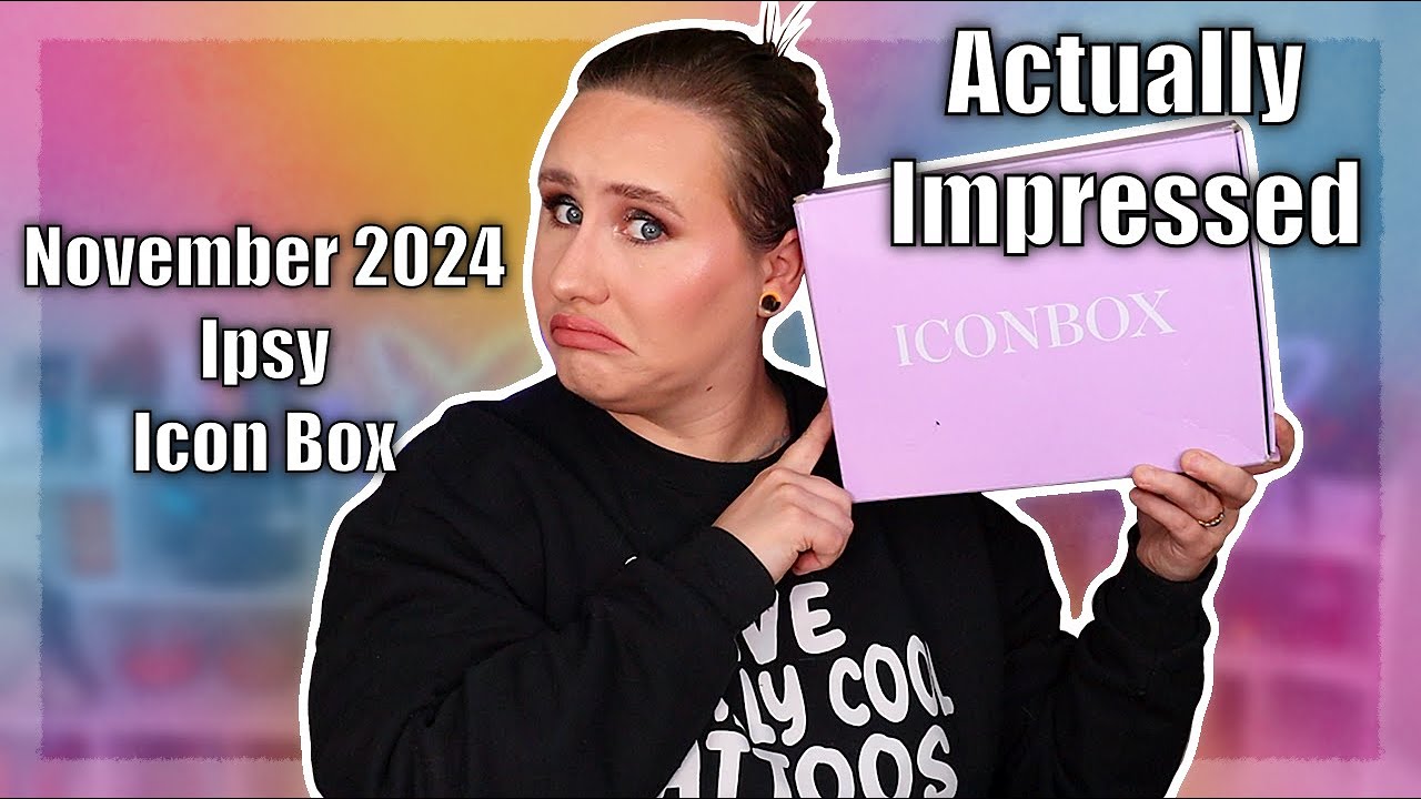 Ipsy Icon Box November 2024 | Unboxing and Try On | Actually Kinda Impressed...