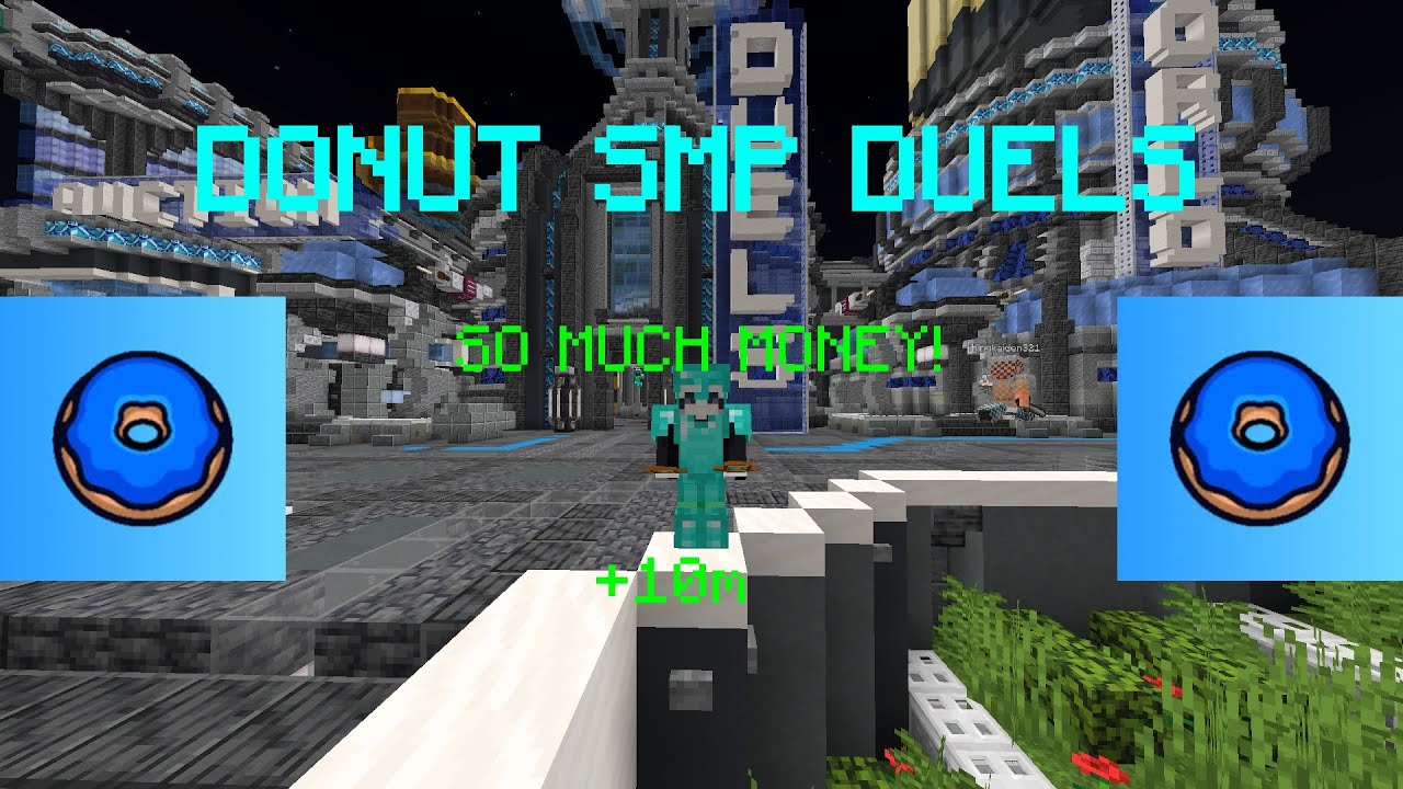 🔴DONUT SMP DUELS TO SEE HOW MUCH MONEY I MAKE🔴