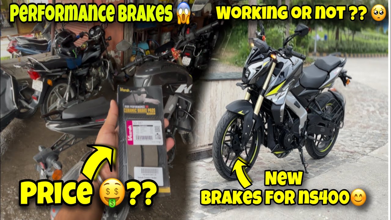 Performance BrakesFor My Ns400z 🥺 | new Vesrah Ceramic Brake Pads 😅 | working or not 😊| The UK Wilde