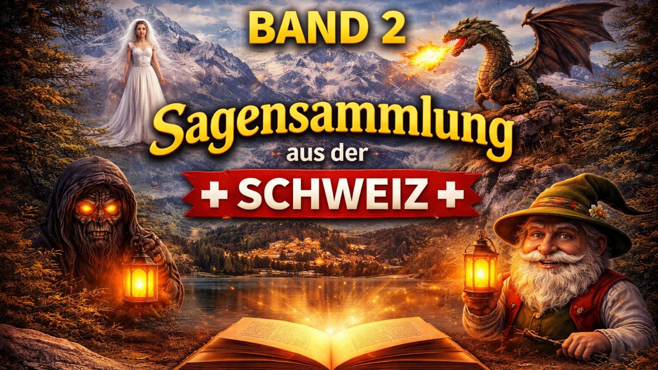 Schweizer Sagen &ndash; Mystische Legenden zum Einschlafen 🌙 | Entspannende Geschichten