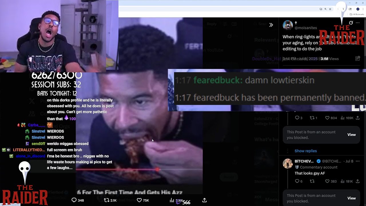 LowTierGods UNHINGED 1 HOUR RANT After Viral Tweet Calls Out Anti Wrinkle Filter & AI Thumbnails