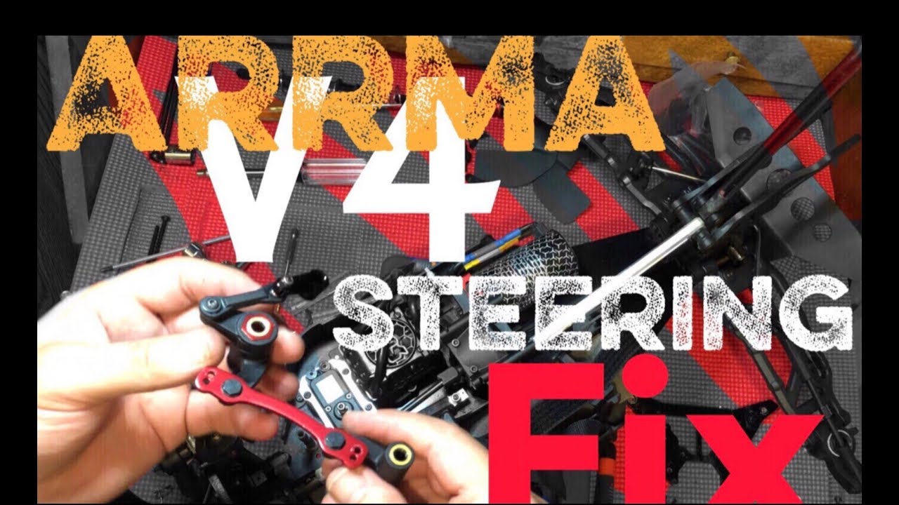 ARRMA KRATON V4 V5 STEERING FIX | Servo saver fix