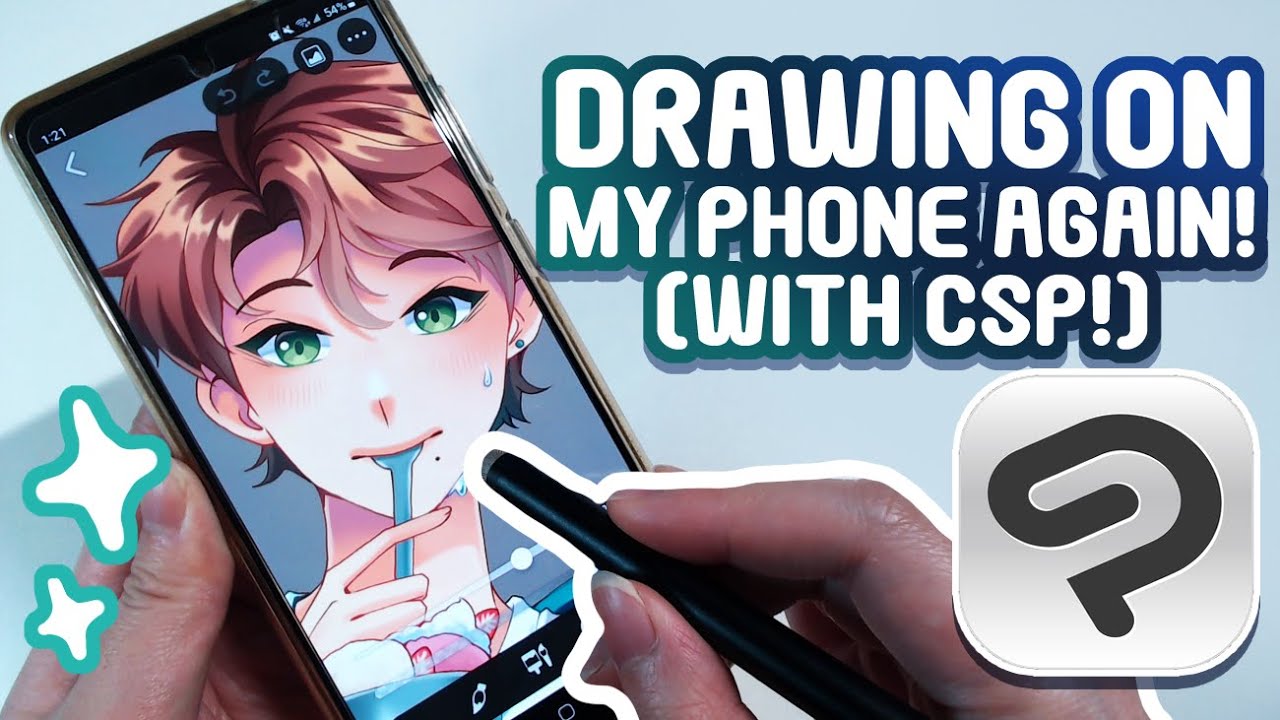 Drawing on my Phone AGAIN! | Clip Studio Paint
